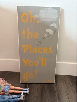 Kid wall decor dr Seuss