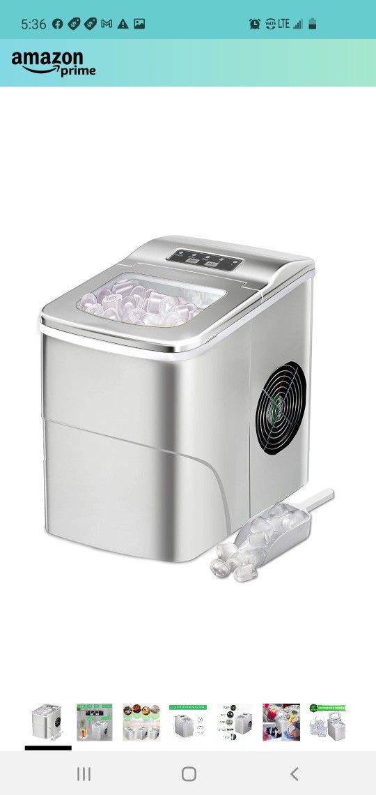 $60 AGLUCKY ICE MAKER 