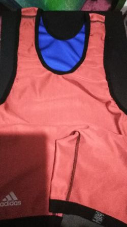 Boys wrestling freestyle reversable singlet