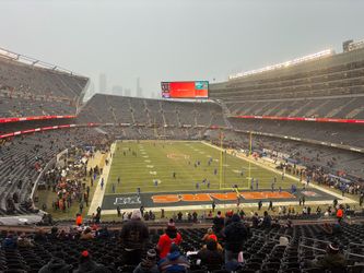 Section 324 row 2, 2 seats for Bears Vs Packers