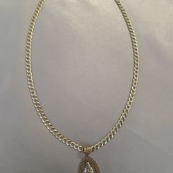 Guadalupe Gold necklace