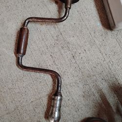 Antique Hand Crank Drill