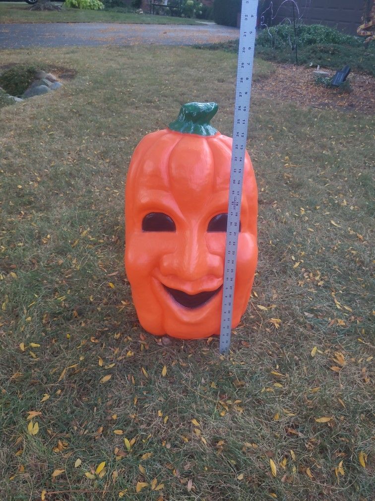 Vintage Pumpkin Blowmold 