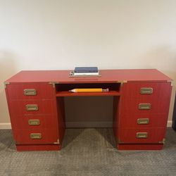 Campaign Executive Desk 8 Drawers 