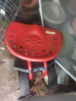 Garden cart chair