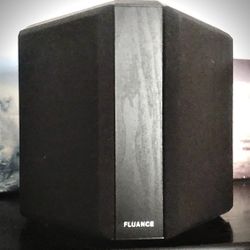 FLUANCE Elite 2-Way Bipolar Surround Sound Speakers Black SXBP2