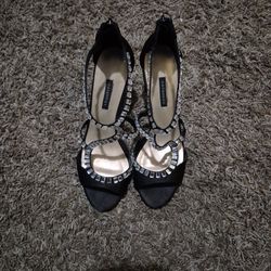 the heels is black 9