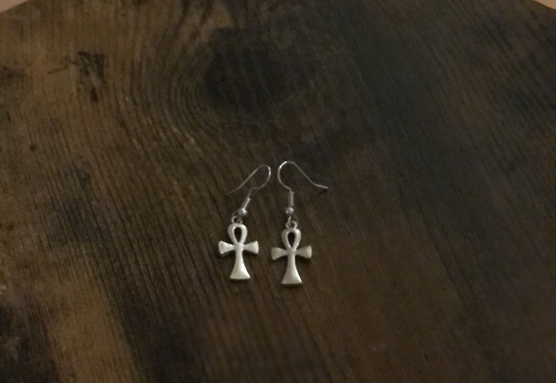 Ankh Earrings