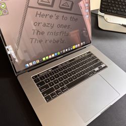 MacBook Pro 16” 2019 2.6Ghz i7 32GB RAM 512GB NVME