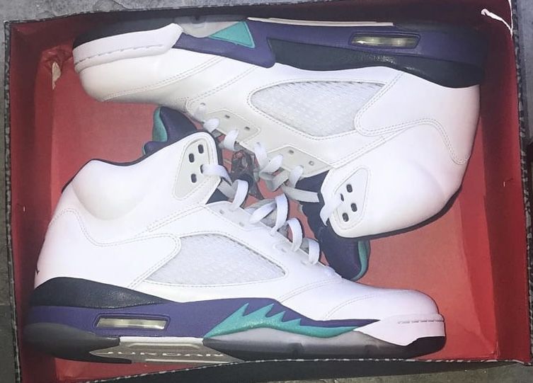 Jordan 5 Grape Size 12