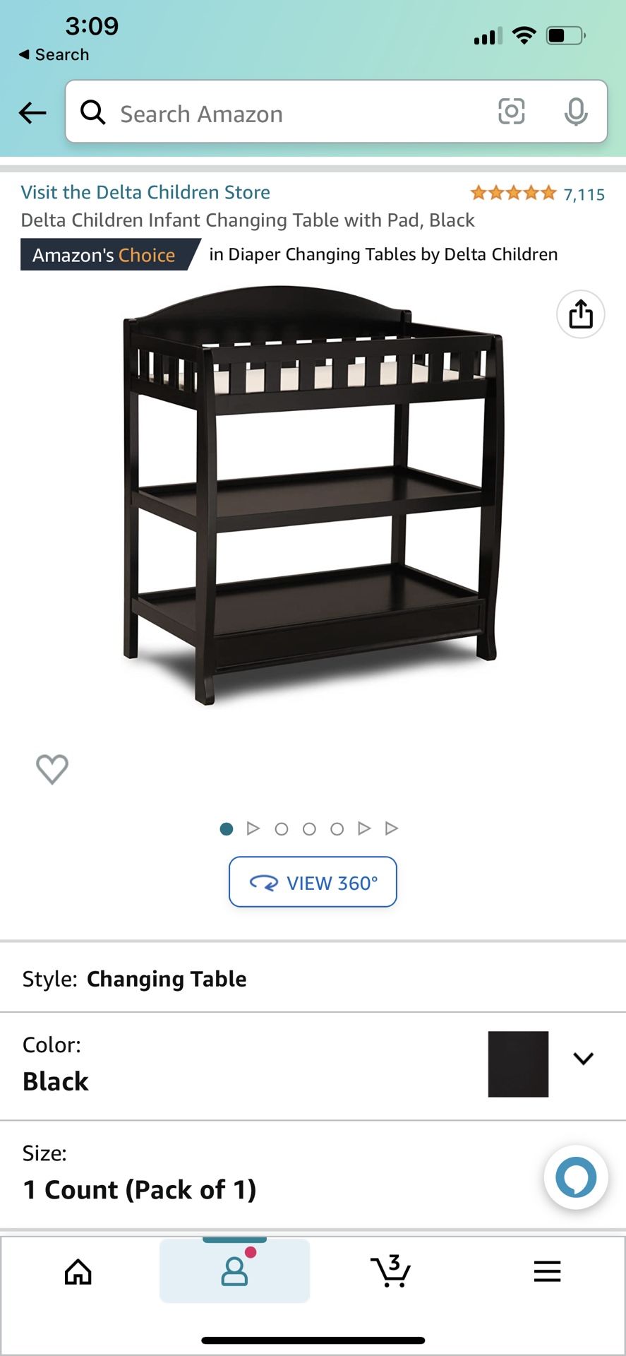 Infant Changing Table (solid Wood)