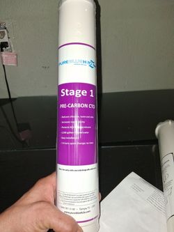 Pure Blue H20 Pre Carbon Osmosis Sytem Filter