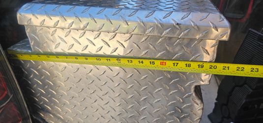 Kobalt Aluminum Diamond Plate Truck Tool Box – $150 obo