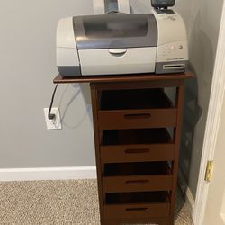Printer & Table 
