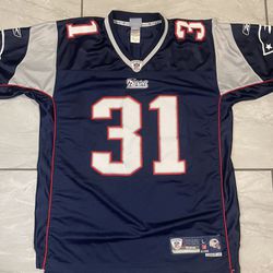 New England Patriots #31 Meriweather (stitched) jersey NFL Reebok L Authentic