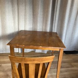 Good quality wooden tables and chairs