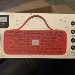 Red Medium Size Bluetooth Speaker