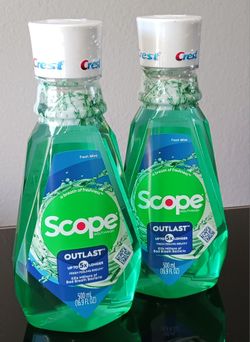 Scope Mouthwash Set | $4