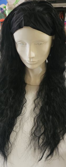 Synthetic Headband Long Wig -20