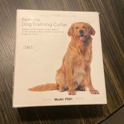 Dog training collar 