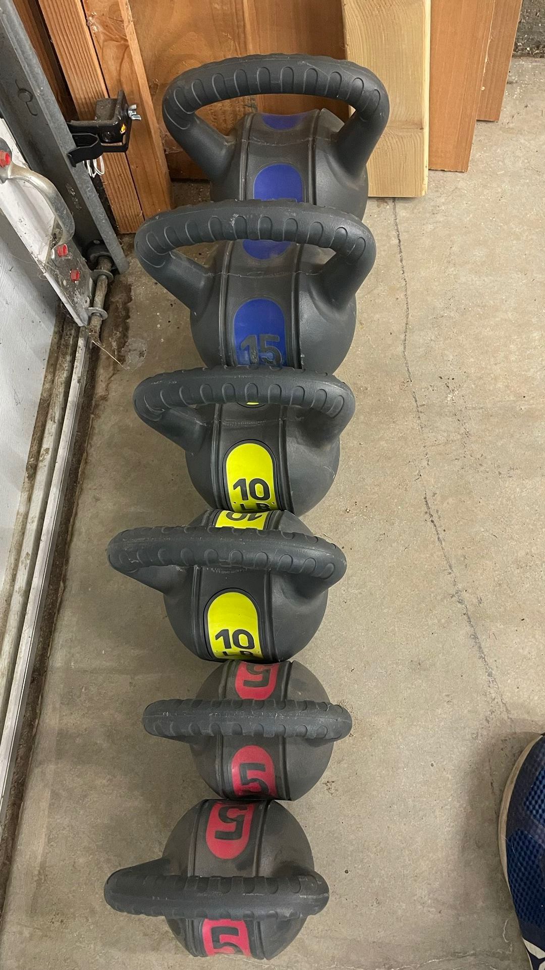 Kettle Bell Sets (light duty) 60 Lbs Total