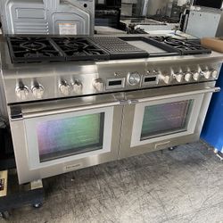 Thermador Stainless Steel Pro Grand 60β Range Dual Fuel