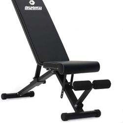 Weight Bench for Home Strength Training and Full Body Exercise