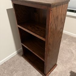 Real Wooden Bookshelf 