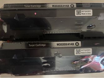 New HP Black toner for laser printer