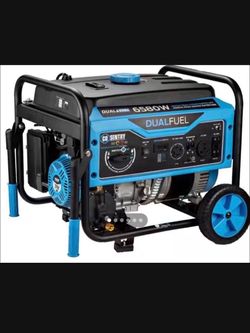 Dual Fuel Portable Generator 6580W
