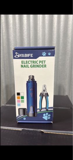 Electric pet nail grinder