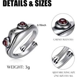 Adjustable frog ring
