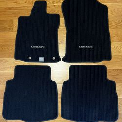 2019-25 Genuine OEM Subaru Legacy 4pc Carpet Floor Mats Black J505SAN030 ---New