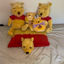 Winnie The Pooh Plushies 
