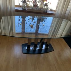 Glass Dining Table