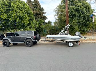 1987 Holiday Pleasure Boat w/ Trailer – Great Project – $1,800 OBO