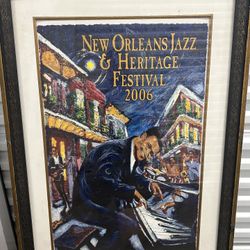 2006 New Orleans Jazz & Heritage Fest Print