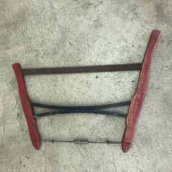 Vintage Cross Cut Hand Saw