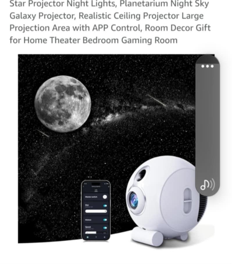 LIKE NEW STAR PROJECTOR GALAXY NIGHT LIGHT