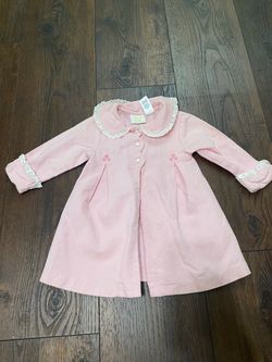 Girls pink long coat size 2t by Little Billy #6