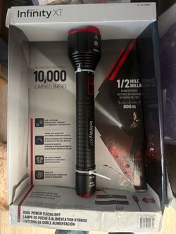 Dual power flashlight (lampara )