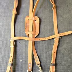 Buckingham Leather Suspenders (41-6258)