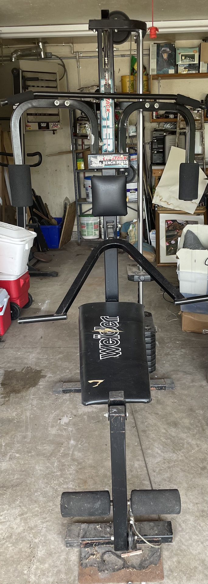 Gym exercise equipment weight bench and climber $100ea or best offer