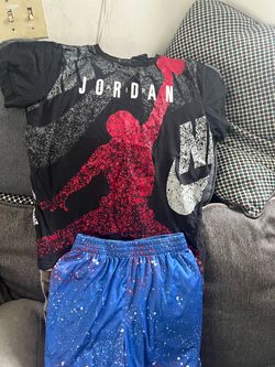 Conjunto camisa y short  L 12 a 12 AÑOS