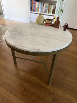 Marble Circular Coffee Table