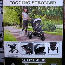 Jeep TurboGlyde Jogging Stroller by Delta Children, Black