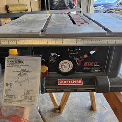 Craftsman Table Saw With Leg Set