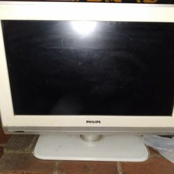 32" Phillips TV On Stand With Remote