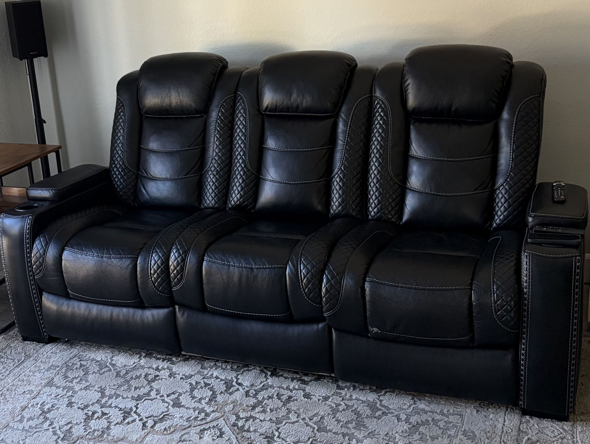 Ashley Furniture Dual Power Reclining Sofa