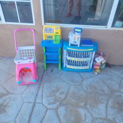 Pretend play grocery store